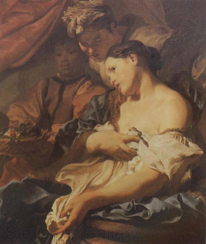 LISS, Johann The Death of Cleopatra France oil painting art